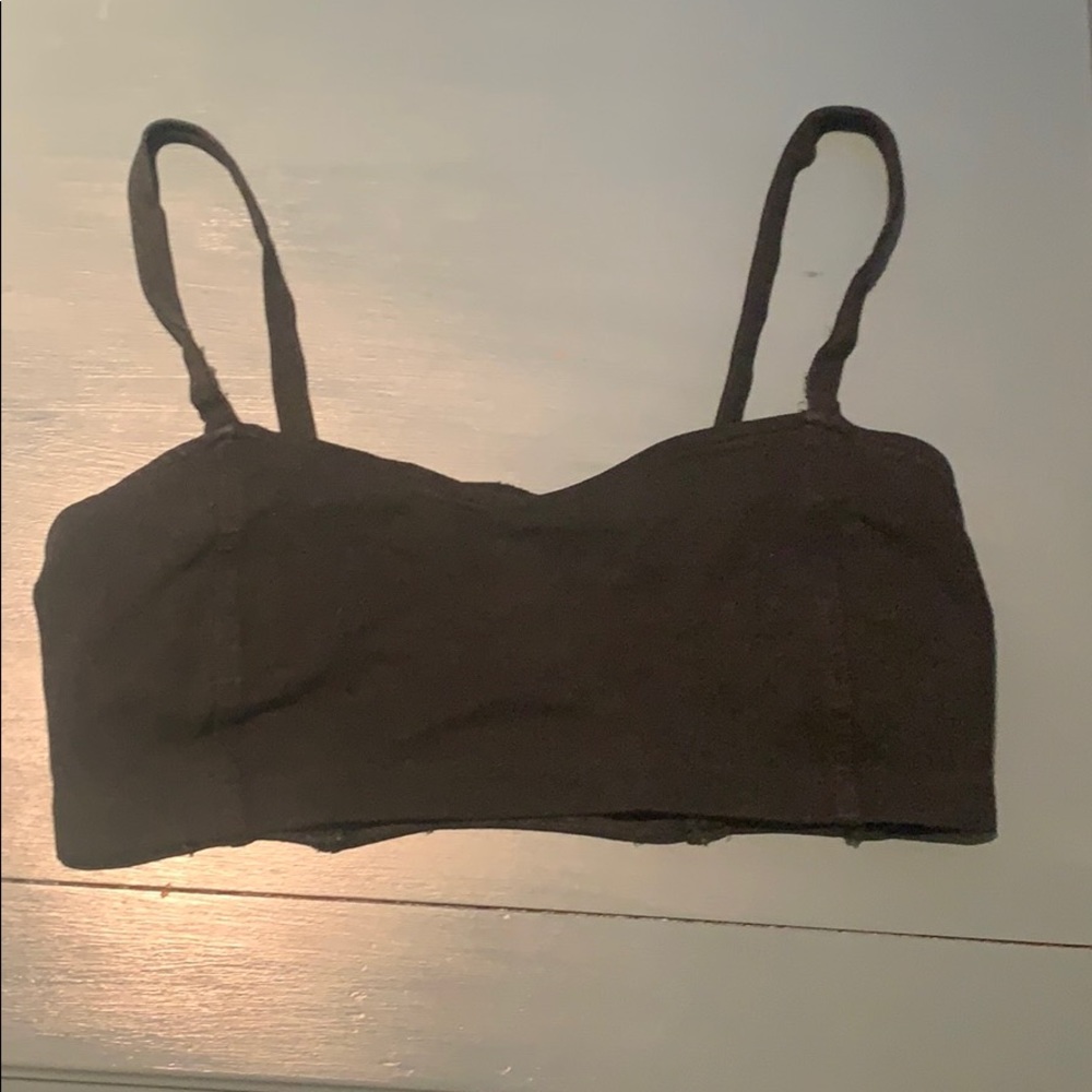 Black bralette